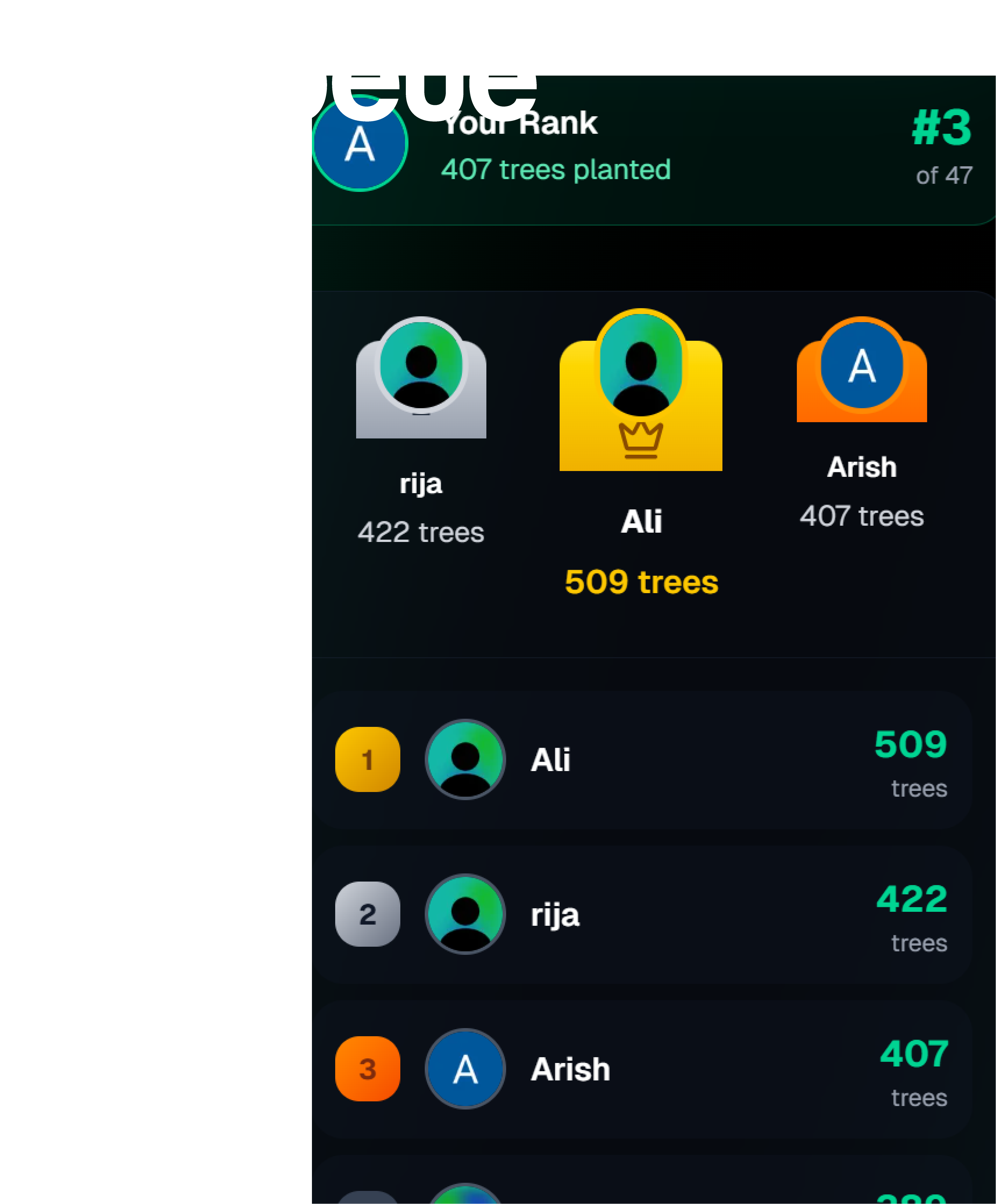 Compete with the UpEarth community